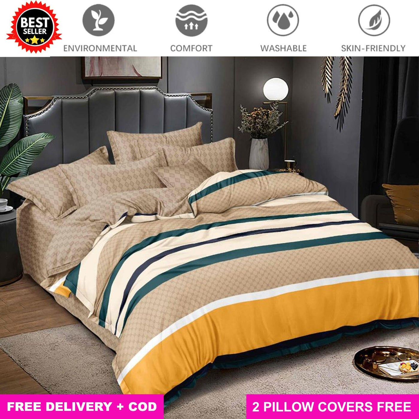 Elastic Fitted Bedsheet