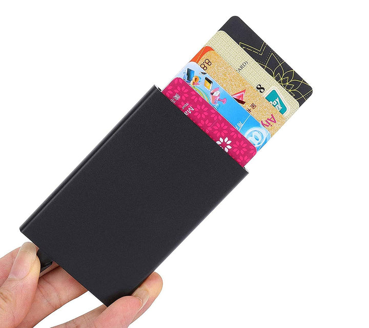 Smart Card Wallet - RFID Blocking Anti-Theft ( Buy 1 Get 1 Free ) Great Happy IN