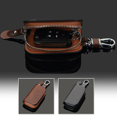 Leather Car Key Case - Suitable for all Car Great Happy IN 