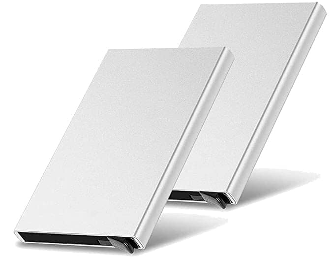 Smart Card Wallet - RFID Blocking Anti-Theft ( Buy 1 Get 1 Free ) Great Happy IN