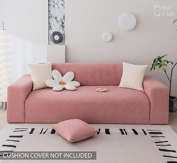 Jacquard Plaid Texture Sofa Cover