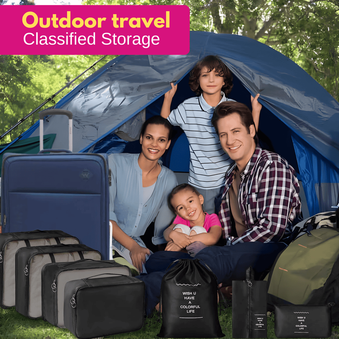 Travel Mate 7-in-1 Packing Organizer Great Happy IN 