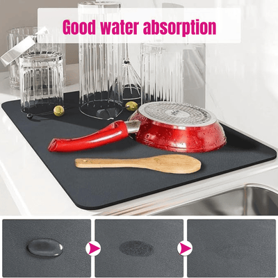 Quick Dry Kitchen Mat Great Happy IN 