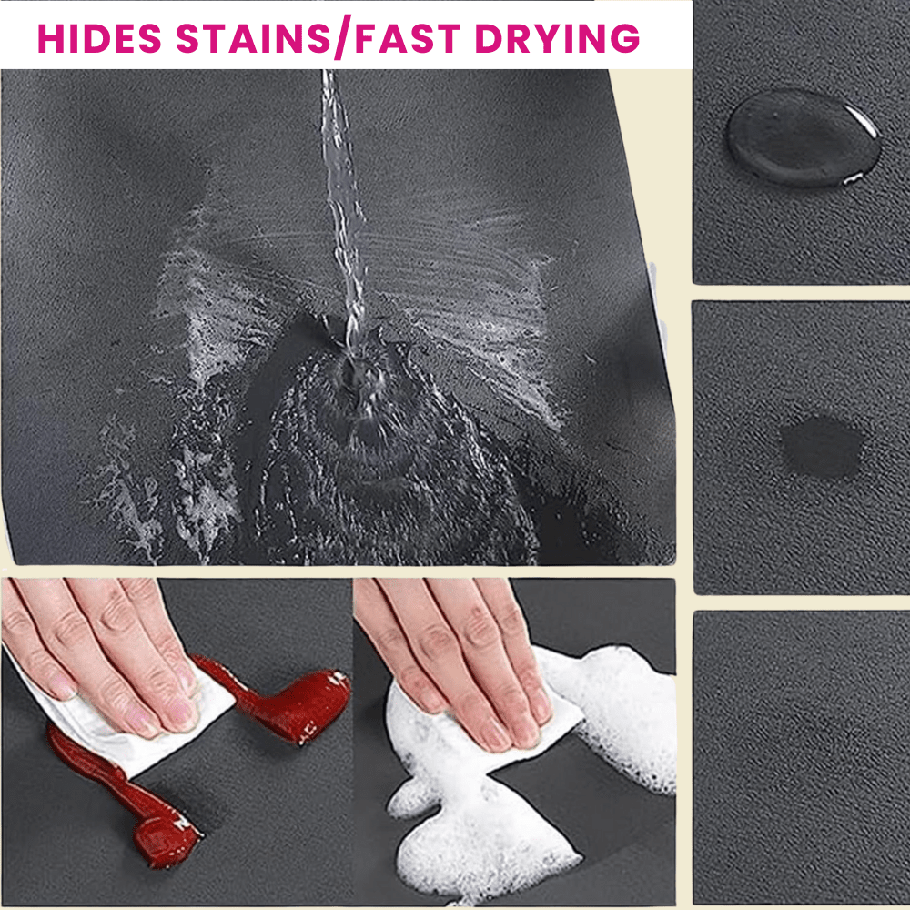 Quick Dry Kitchen Mat Great Happy IN 