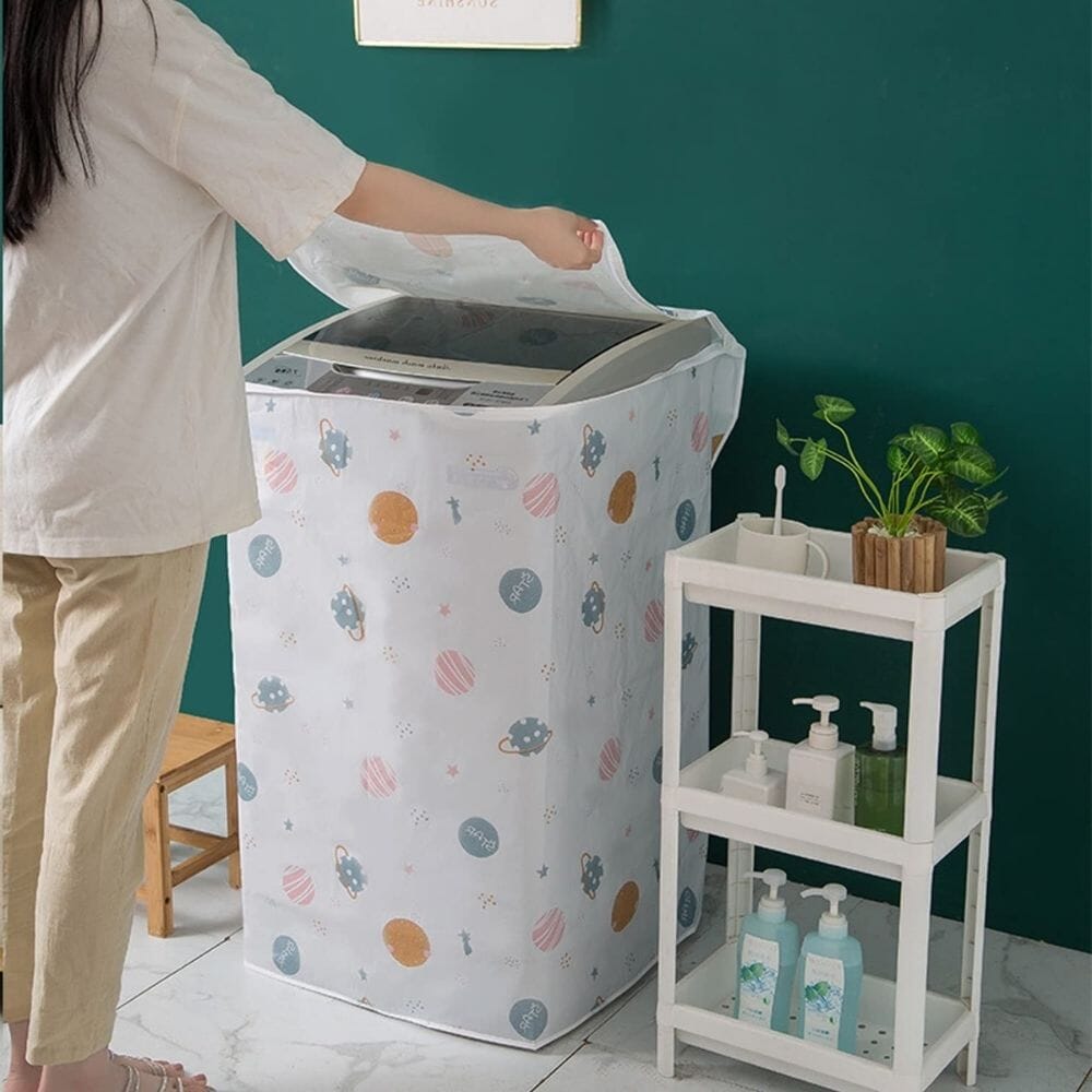 Washing Machine & Fridge Covers Combo Great Happy IN 