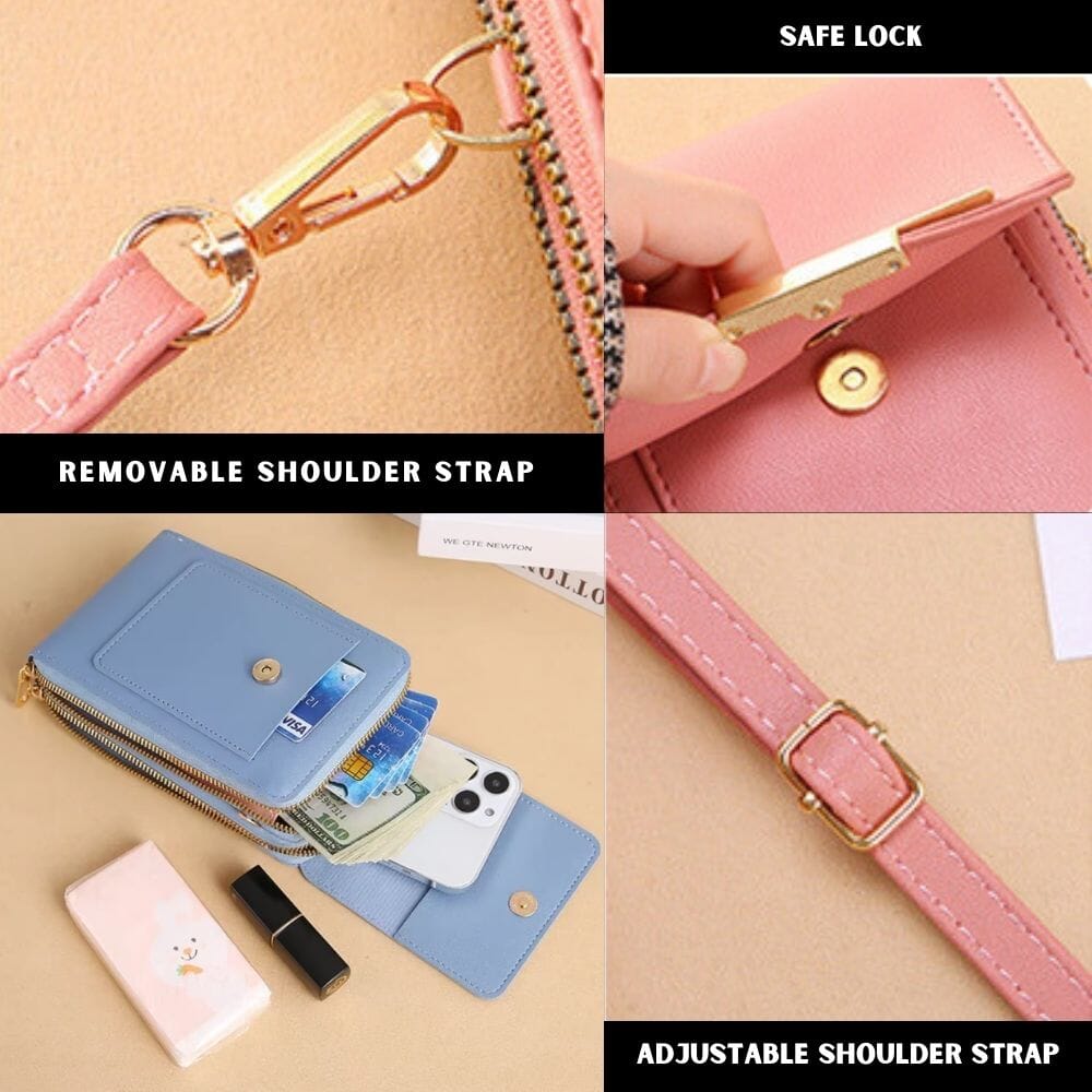 Premium Touch Screen Women's Bag ( Anti-theft RFID Protection ) Great Happy IN 
