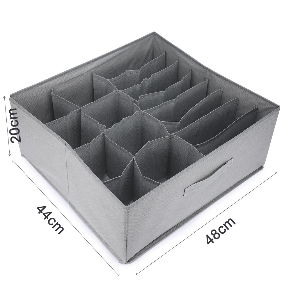 16-Cell Foldable Drawer Organizer Box Great Happy IN 