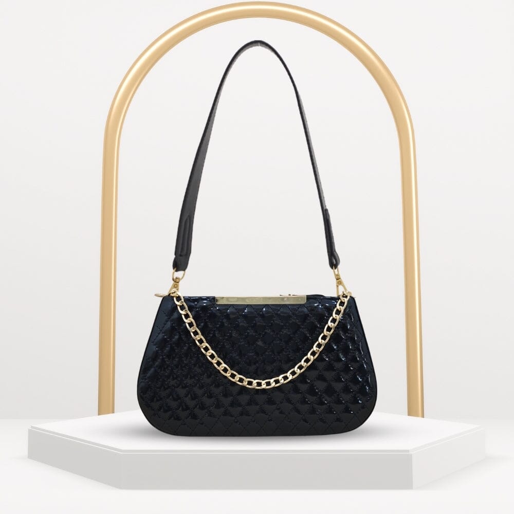 Compact & Stylish Women's Bag Bag Great Happy IN Diamond Black 