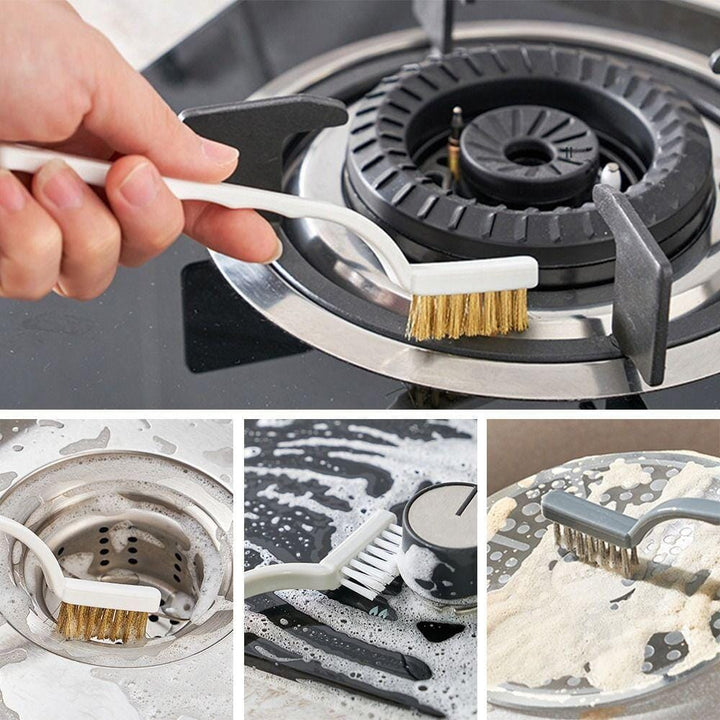 Gas Stove Cleaning Brush (3 PCS) Great Happy IN 