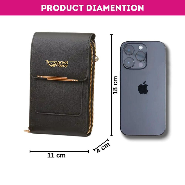 Premium Touch Screen Women's Bag ( Anti-theft RFID Protection ) Great Happy IN 