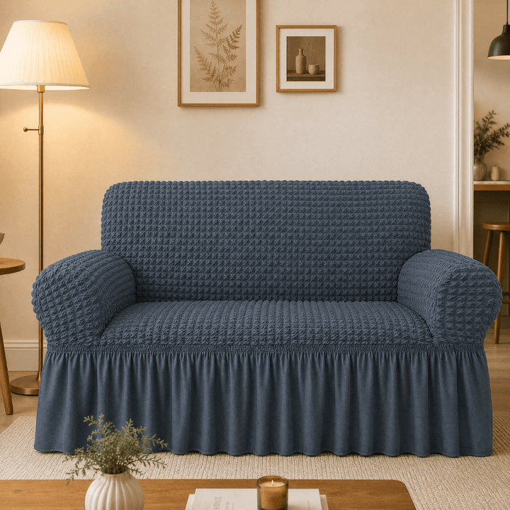 Bubble Frill Sofa Cover