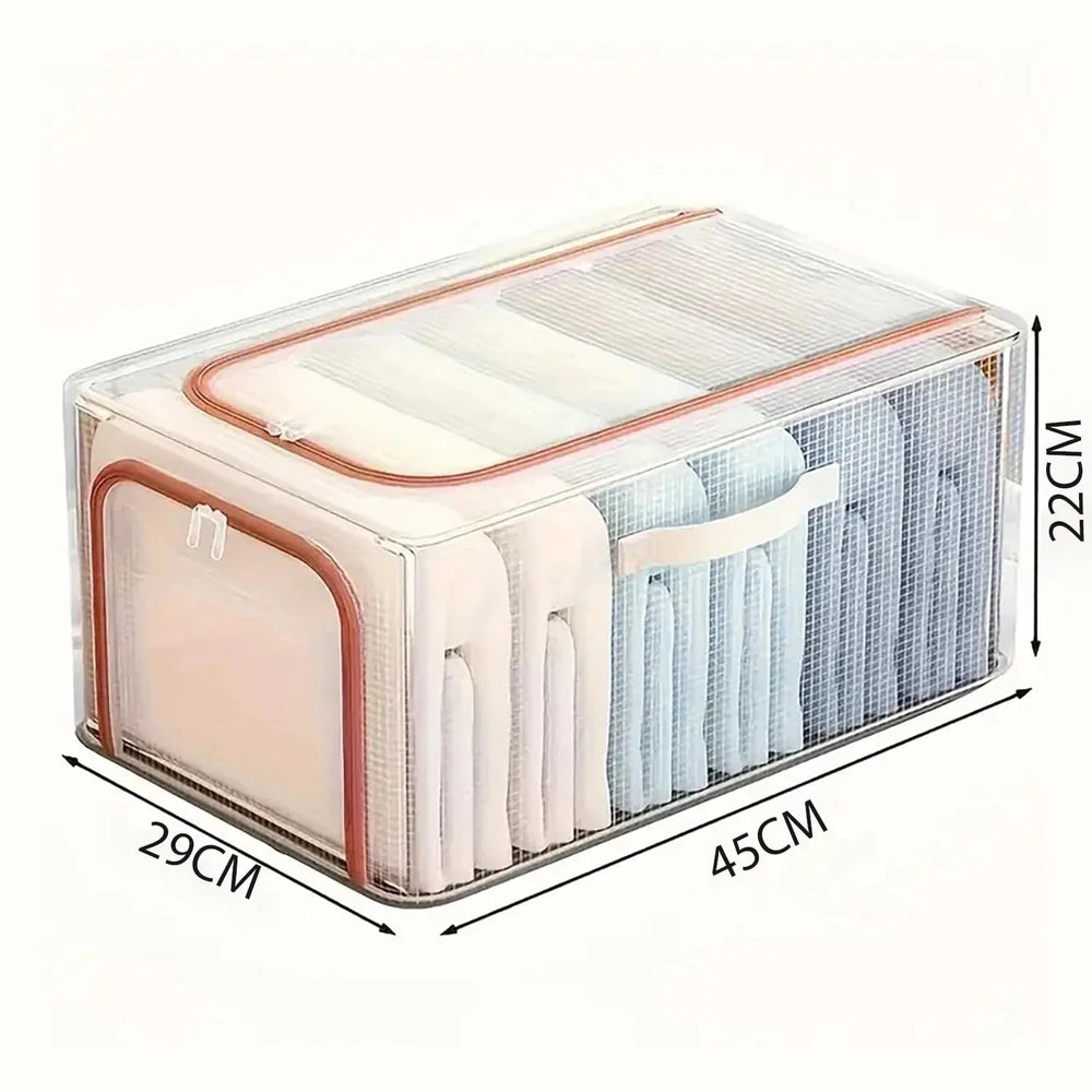 31 L Transparent Clothes Storage Box Great Happy IN 