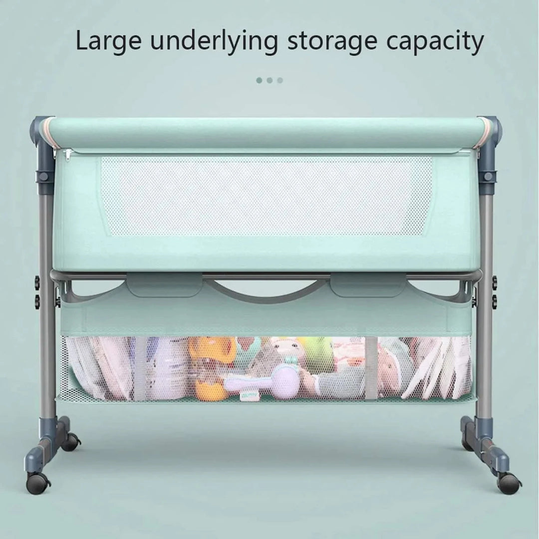 3-in-1 Bedside Sleeper & Portable Crib Great Happy IN 