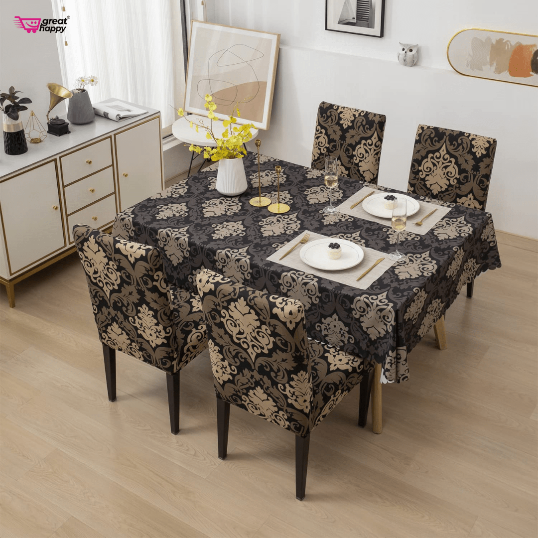 Premium Dining Table & Chair Cover Combo