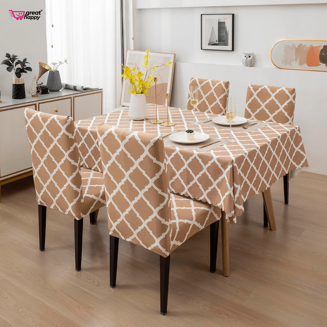 Premium Dining Table & Chair Cover Combo