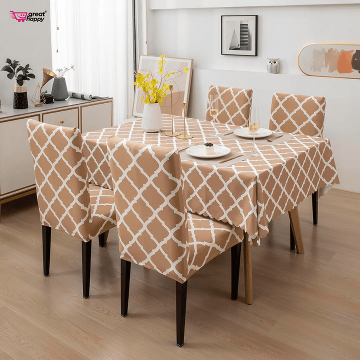 Premium Dining Table & Chair Cover Combo
