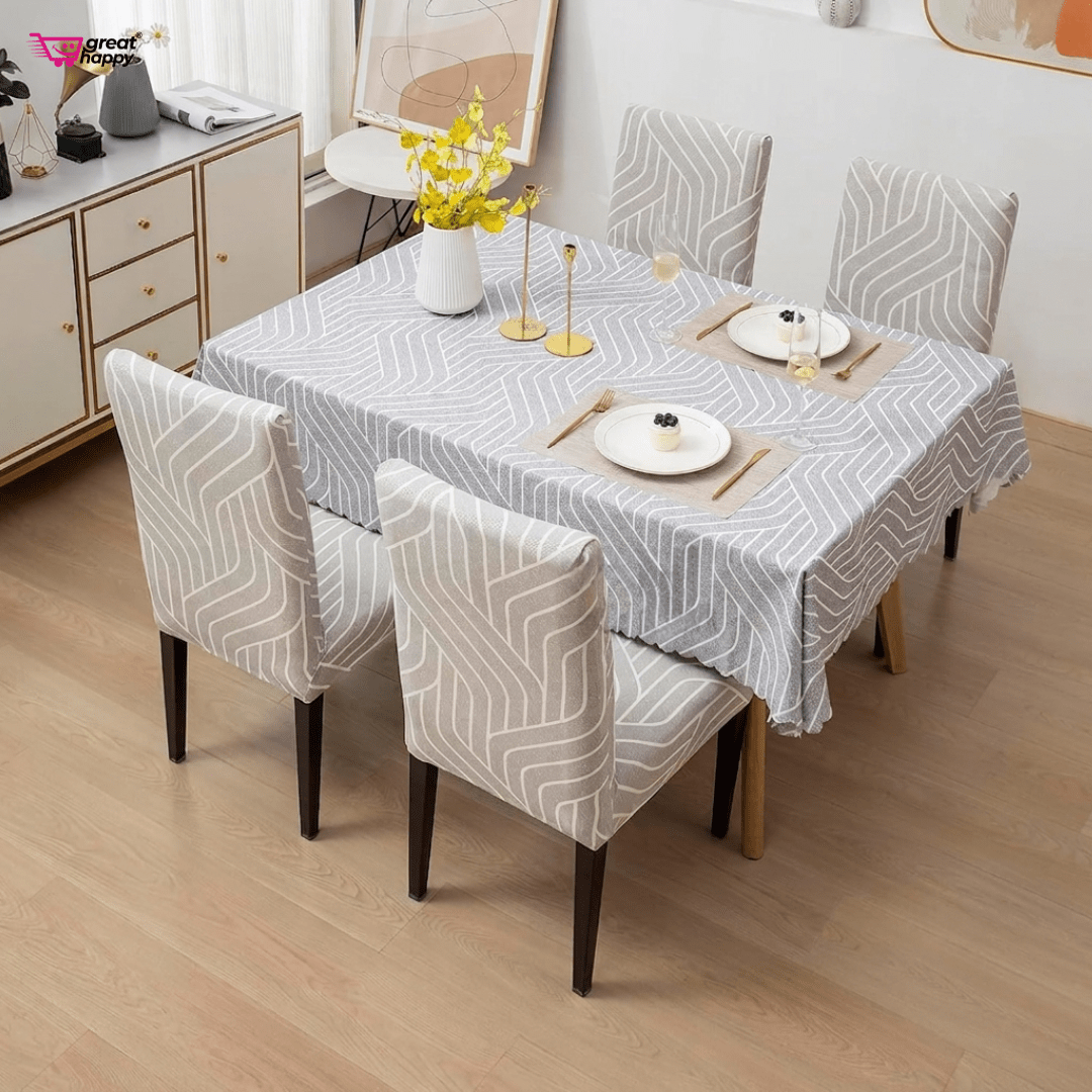 Premium Dining Table & Chair Cover Combo