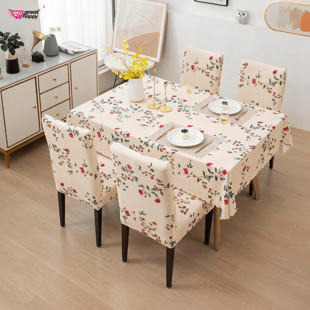 Premium Dining Table & Chair Cover Combo