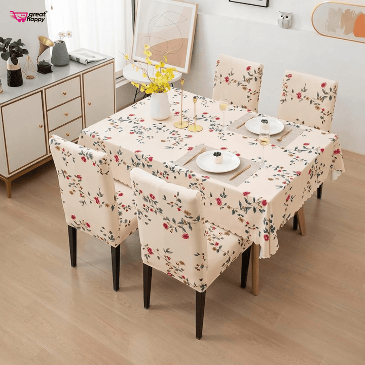 Premium Dining Table & Chair Cover Combo
