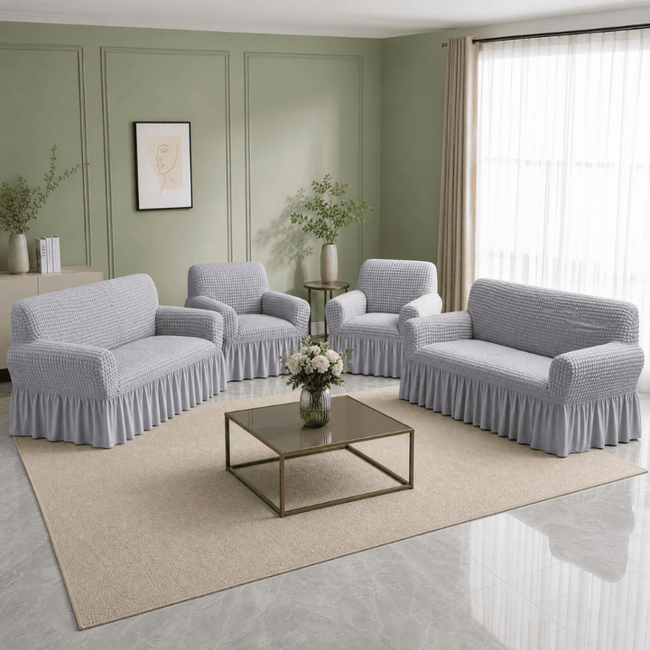 Smoke Bubble Frill Sofa Cover bubble frill sofa cover Great Happy IN 