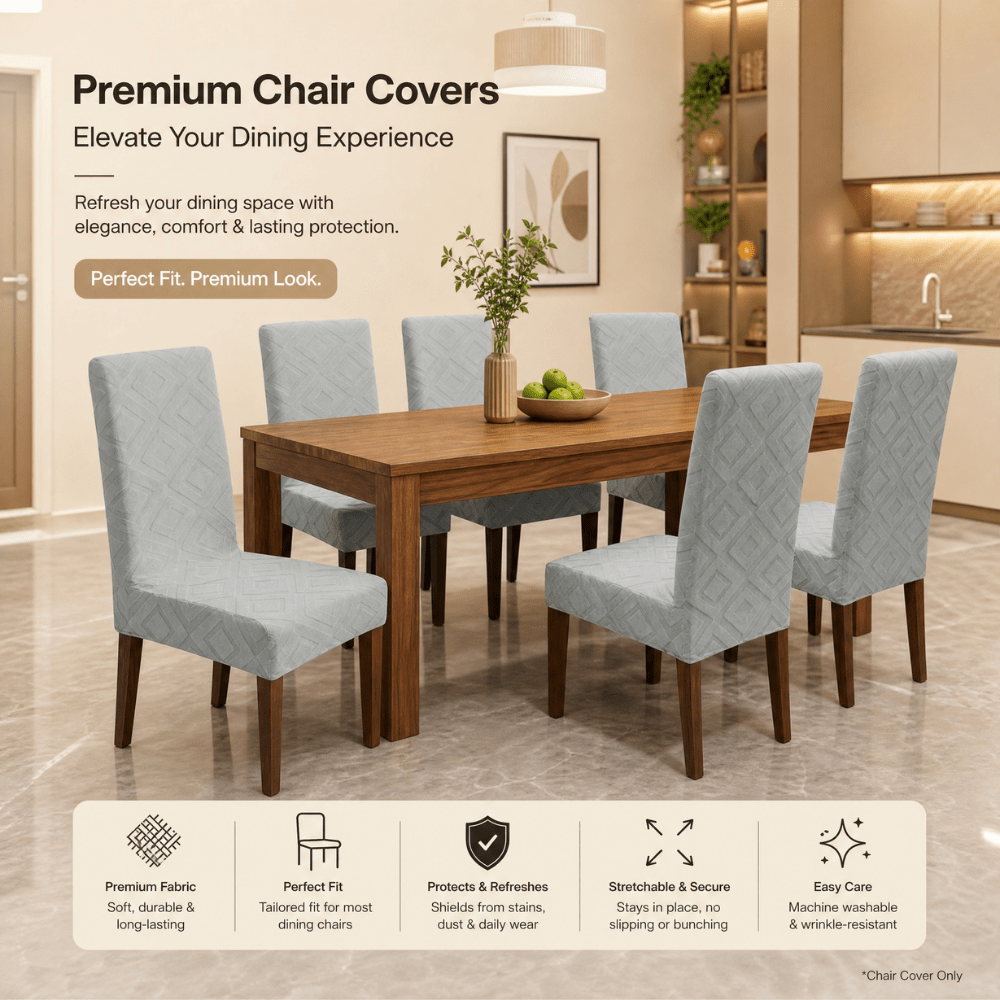 Diamond Stone Premium Stretchable Chair Cover