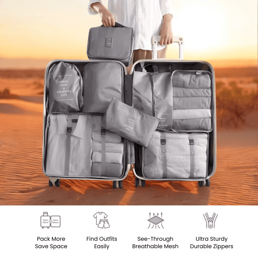 Travel Mate 7-in-1 Packing Organizer Great Happy IN 