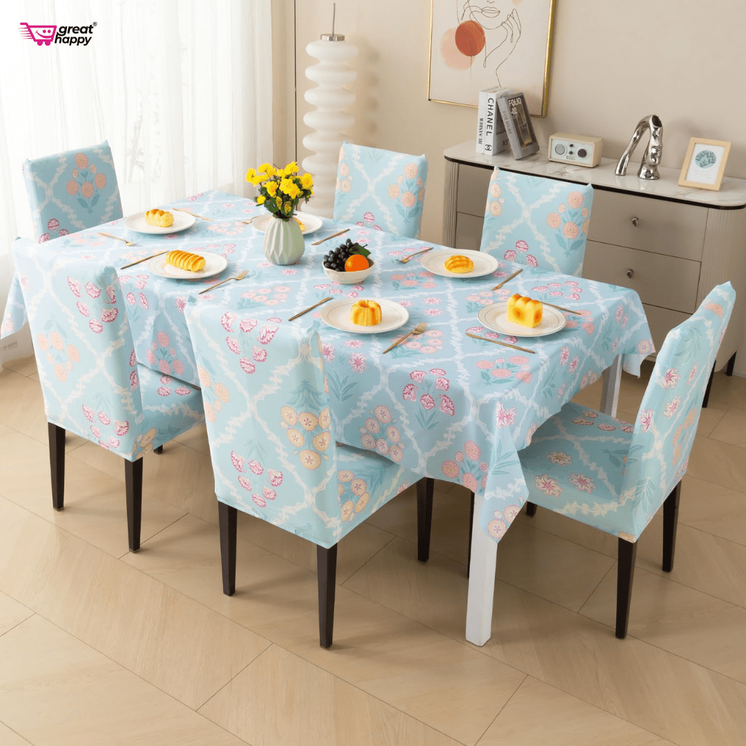 Premium Dining Table & Chair Cover Combo