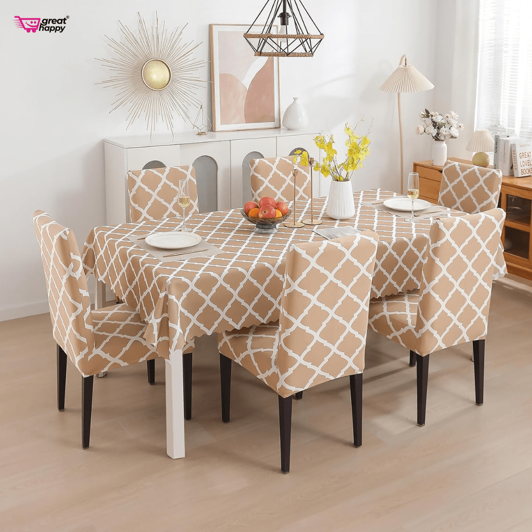 Premium Dining Table & Chair Cover Combo