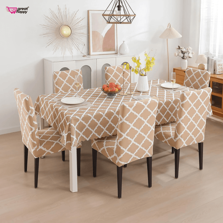 Premium Dining Table & Chair Cover Combo