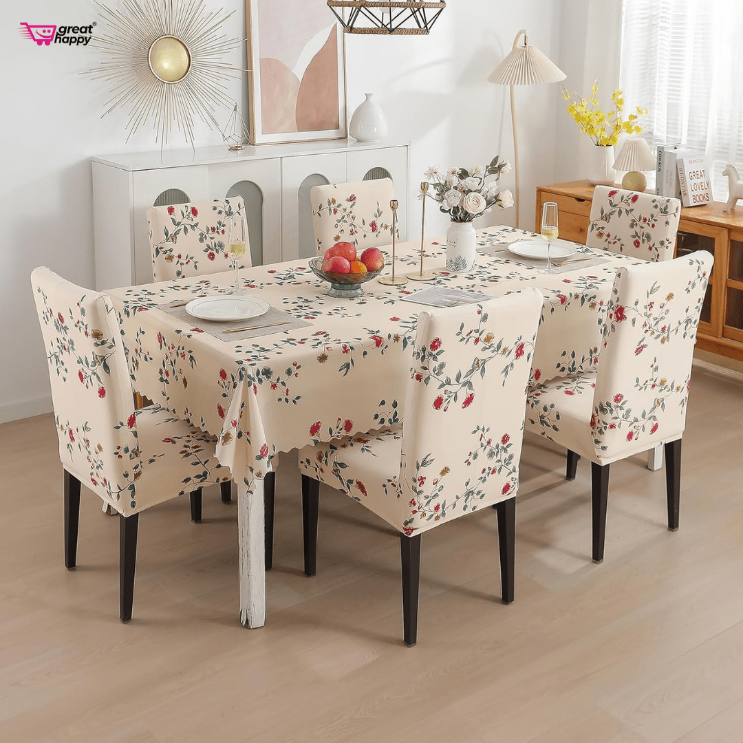 Premium Dining Table & Chair Cover Combo