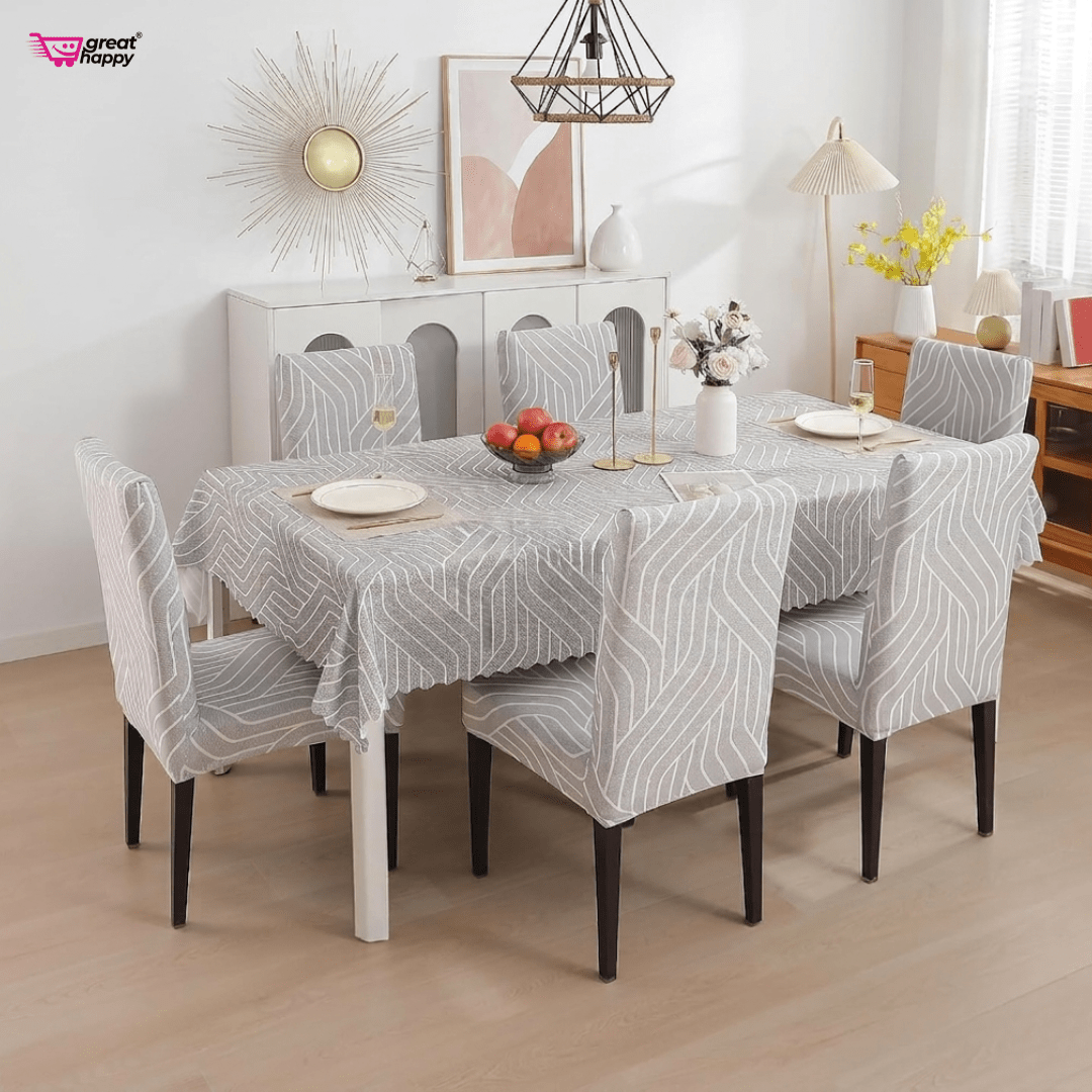Premium Dining Table & Chair Cover Combo
