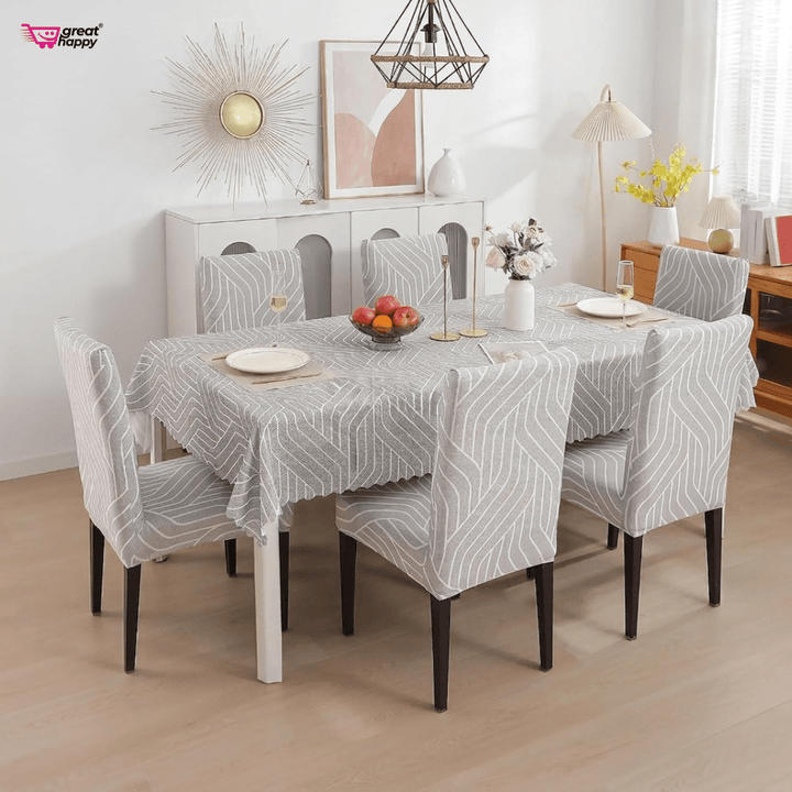 Premium Dining Table & Chair Cover Combo