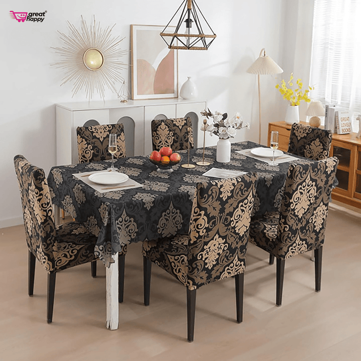 Premium Dining Table & Chair Cover Combo