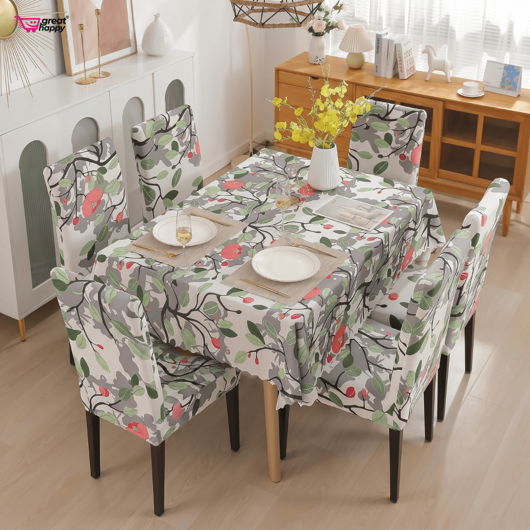 Premium Dining Table & Chair Cover Combo