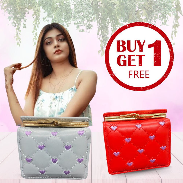 Women's Catchy Clutch ( Buy 1 Get 1 Free ) Great Happy IN 