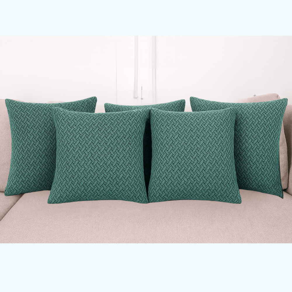Green Polar Fleece Cushion Covers Great Happy IN 5 Cushion Cover 