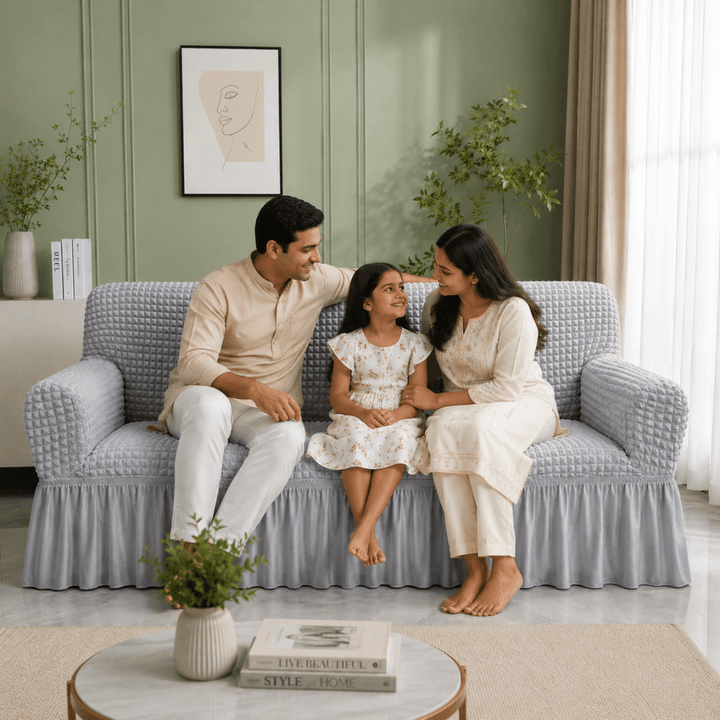 Smoke Bubble Frill Sofa Cover bubble frill sofa cover Great Happy IN 