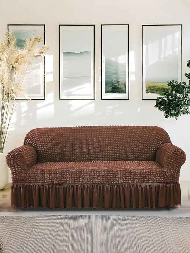 Bubble Frill Sofa Cover