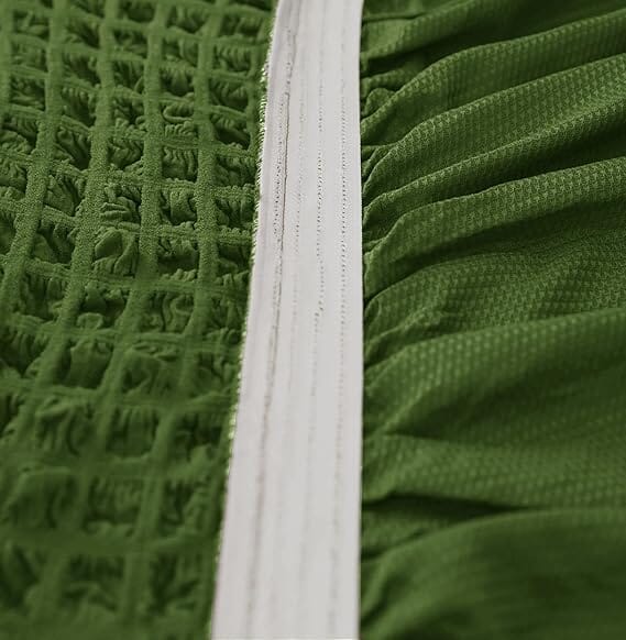 Green Bubble Frill Sofa Cover Great Happy IN 