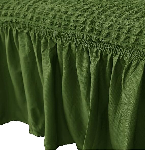 Green Bubble Frill Sofa Cover Great Happy IN 