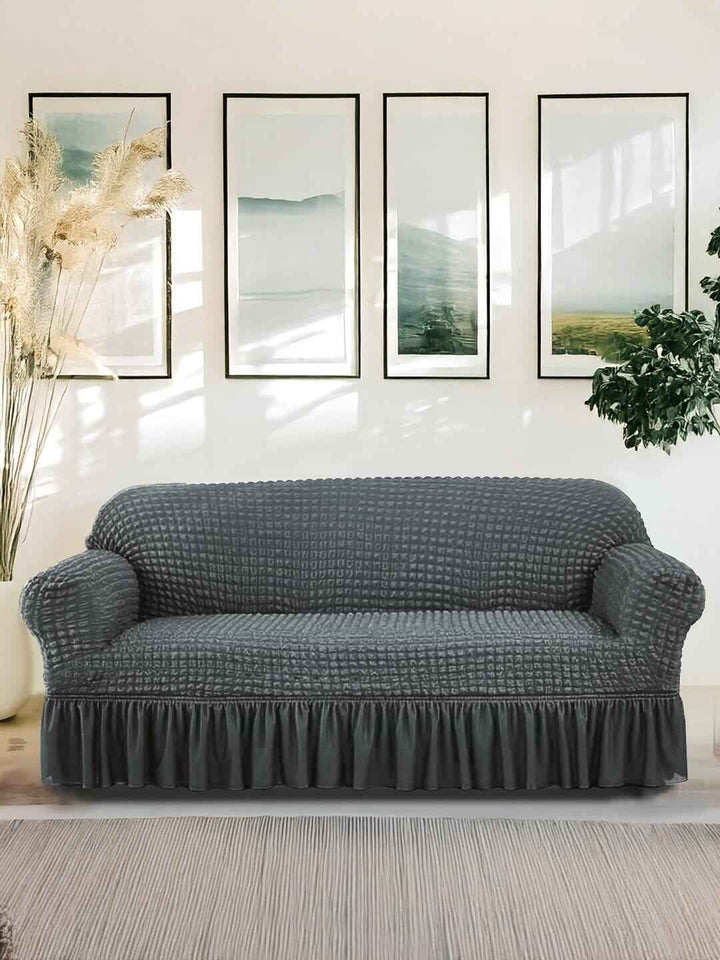 Bubble Frill Sofa Cover
