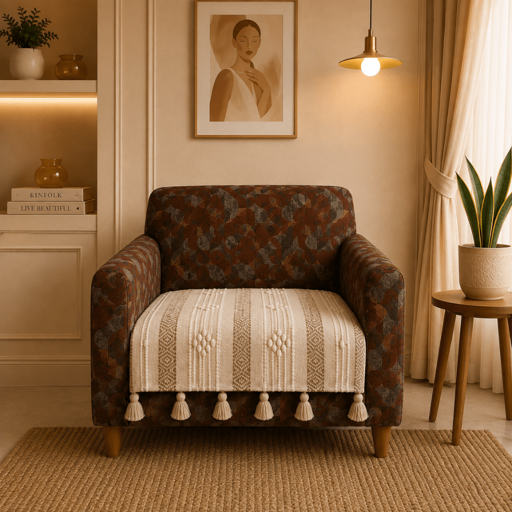 Boho Tassel 1 Seater 