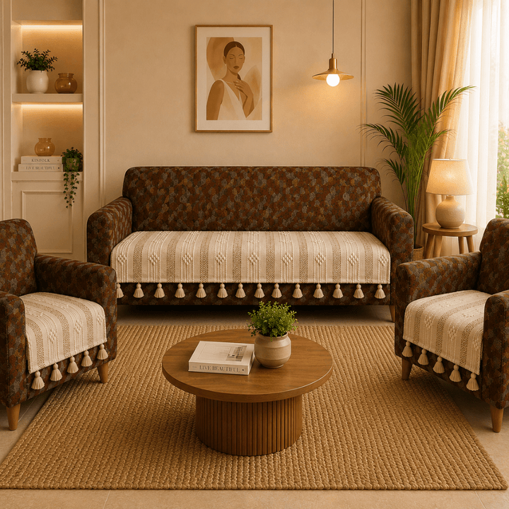 Boho Tassel 3+1+1 Seater 