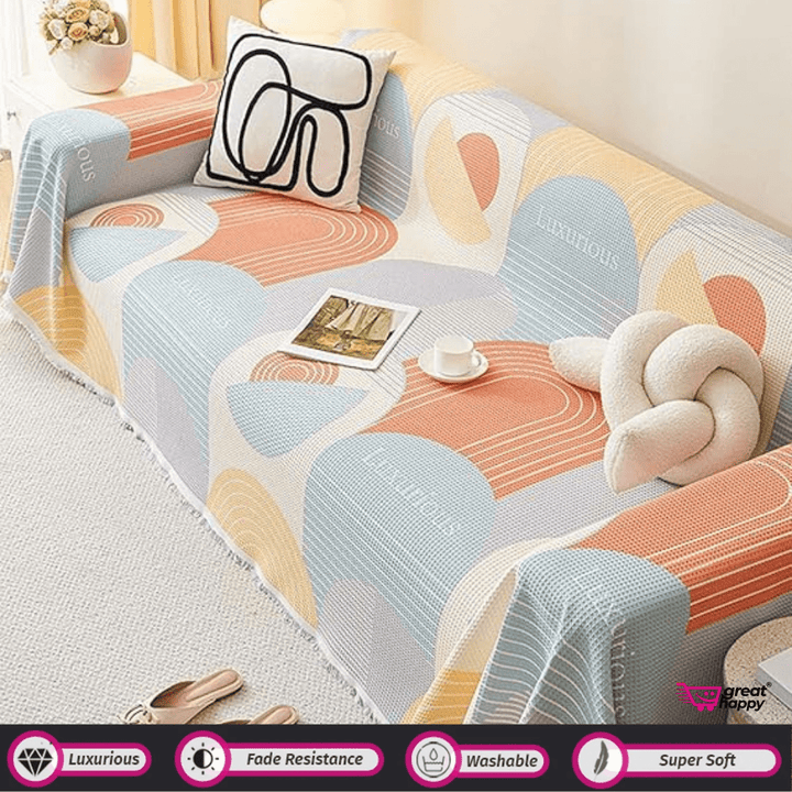 Boho Sofa Cover Great Happy IN Candy 1 Seater 