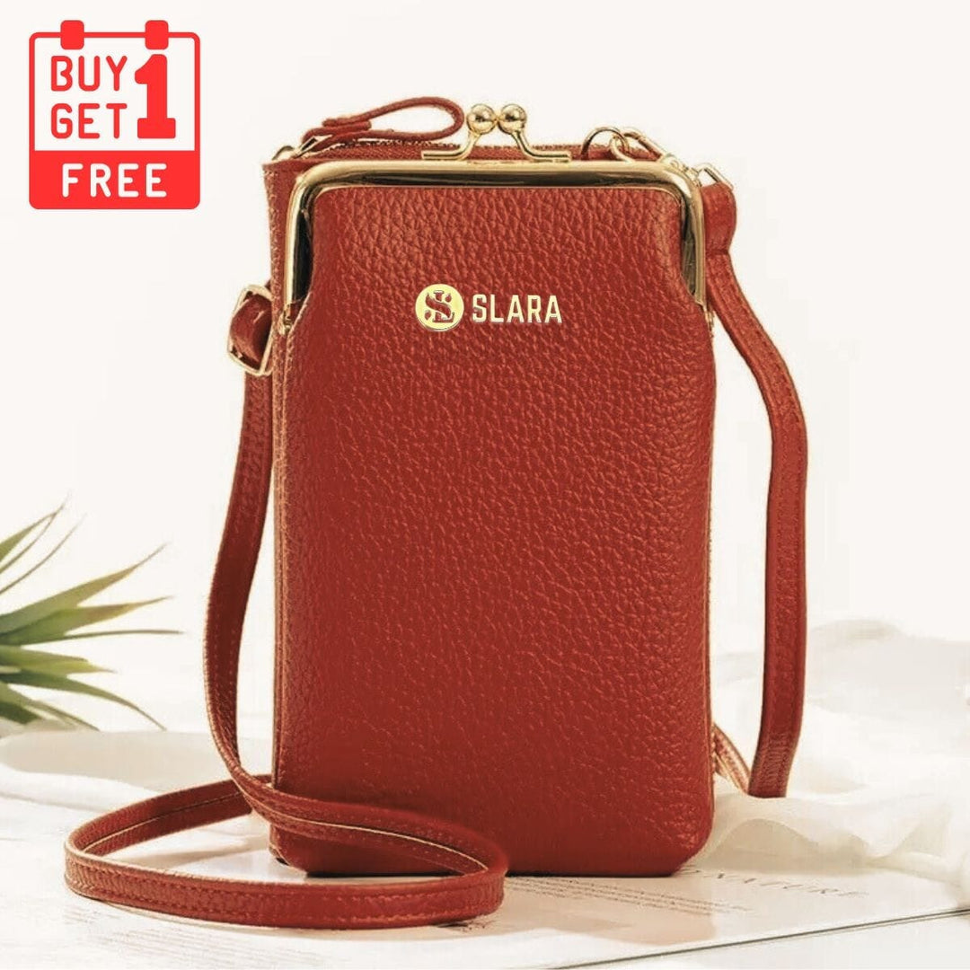 SLARA™ Unique Women's Bag - Buy 1 Get 1 Free Favhome DARK BROWN YELLOW 