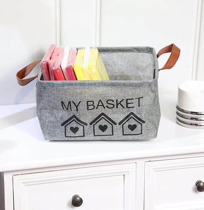 3-Pack Foldable Mini Storage Bins Great Happy IN 