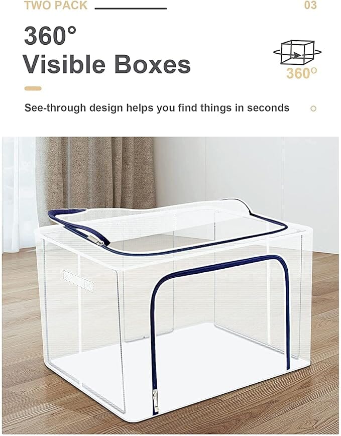 110L Foldable Storage Box Great Happy IN 