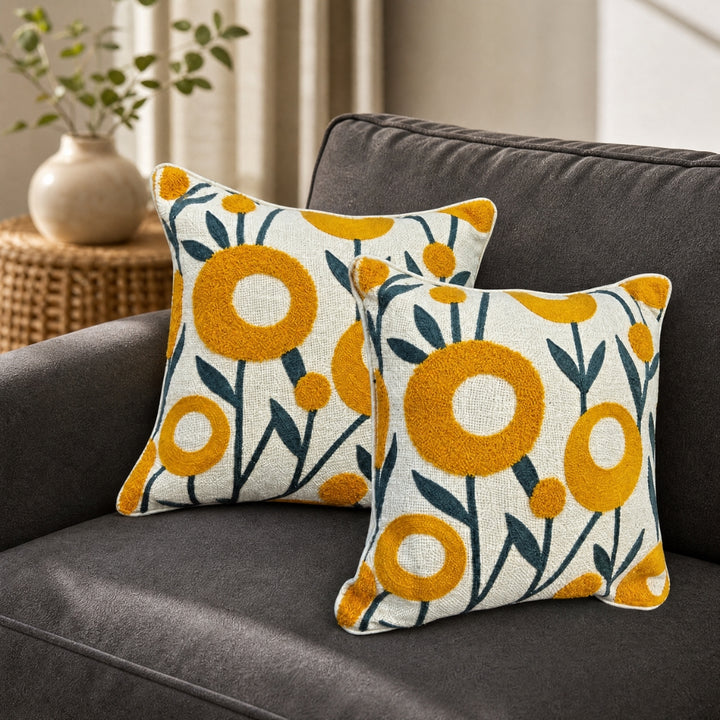 Artisan Embroidered Cushion Covers