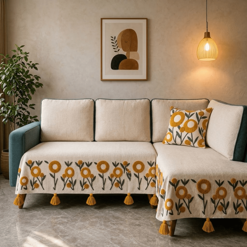 Genda Tufted 2+2(L SHAPE)