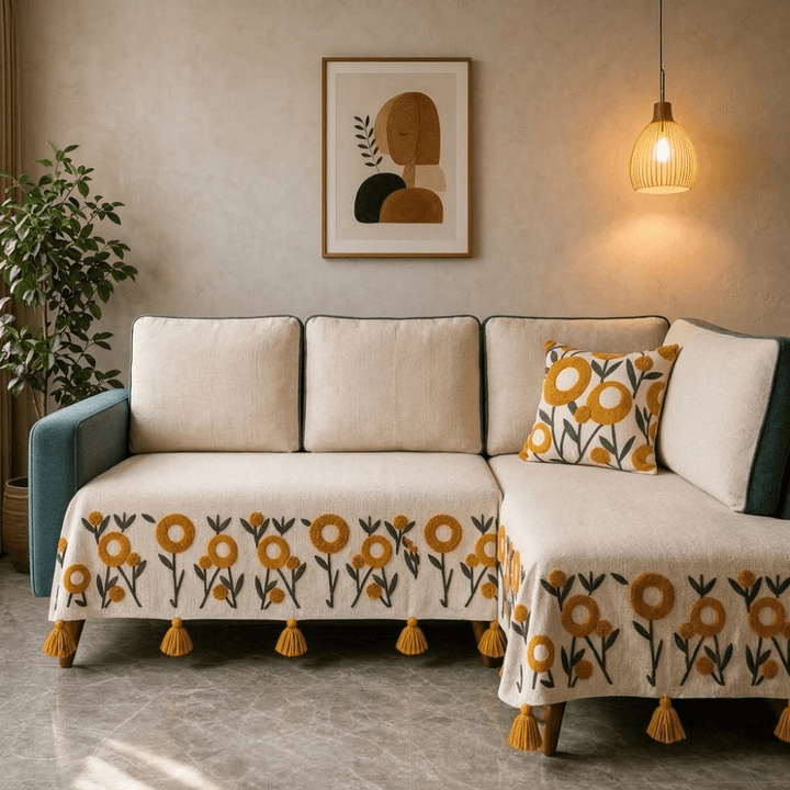 Genda Tufted 2+2(L SHAPE)